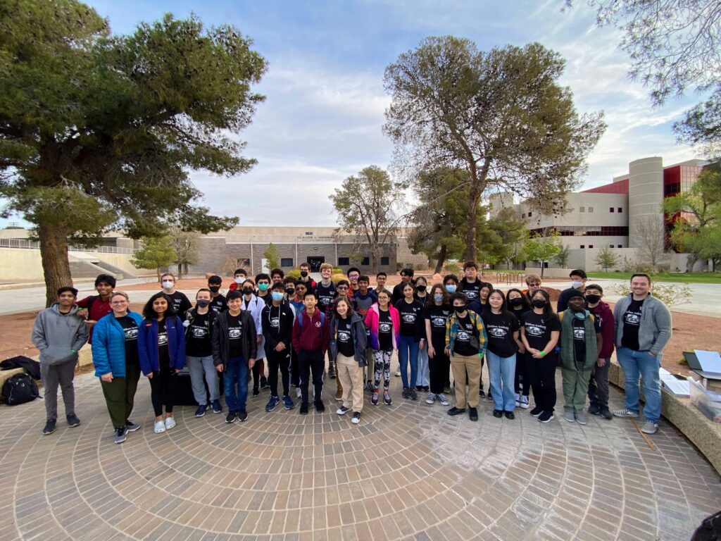 Group of 38 students pose for a group photo