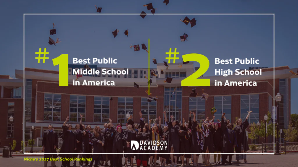 #1 Best Public Middle School in America #2 Best Public High School in America